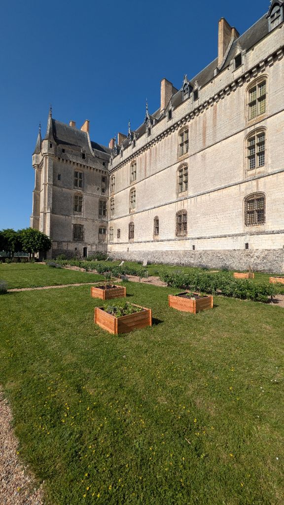 Château de Chateaudun - les jardins suspendus